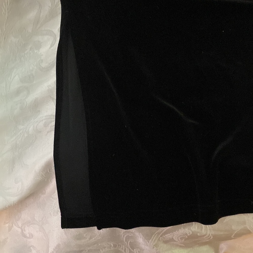 Briggs New York Straight Velvet Skirt - Picture 6 of 7